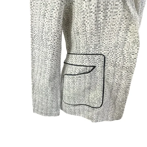 Cabi Black and White Carol Anderson By Invitation Code Blazer Jacket Nwt - Picture 8 of 16